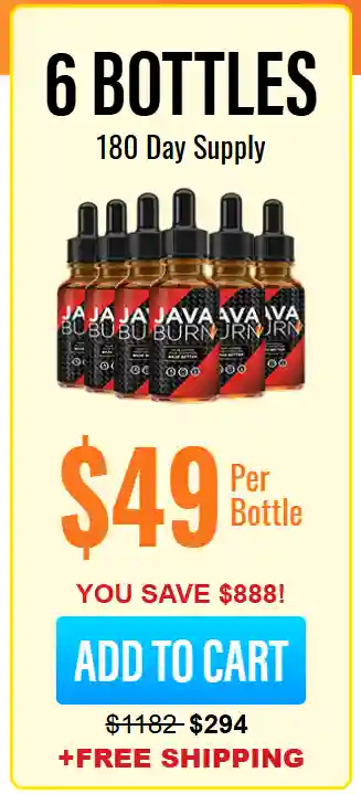 Java Burn 6 bottle bundle free shipping